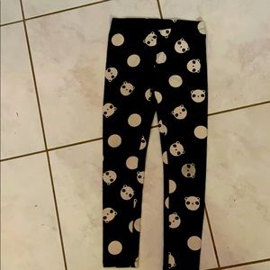 Cute kids panda leggings